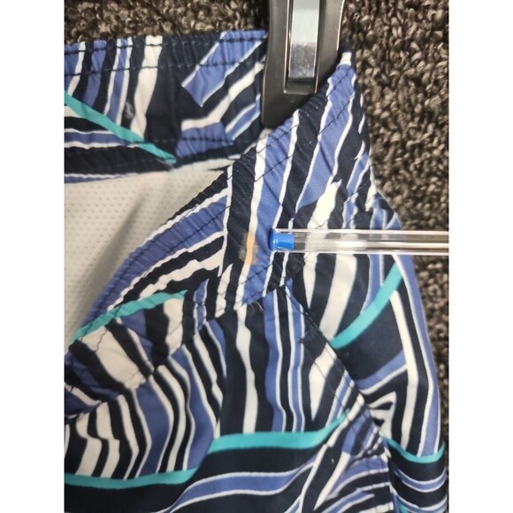 RedSand Perry Ellis Swim Trunks Men's Size Large Shorts Blue  Pockets NWT (STAIN - Picture 6 of 7